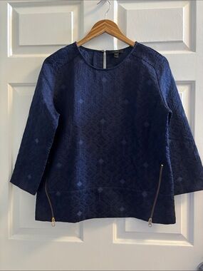 J.Crew Jacquard Top